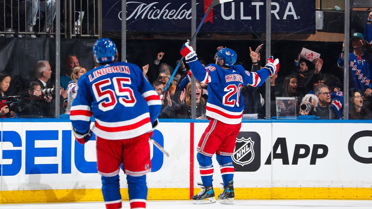 Kreider helps Rangers beat Devils 5-2 to force Game 7