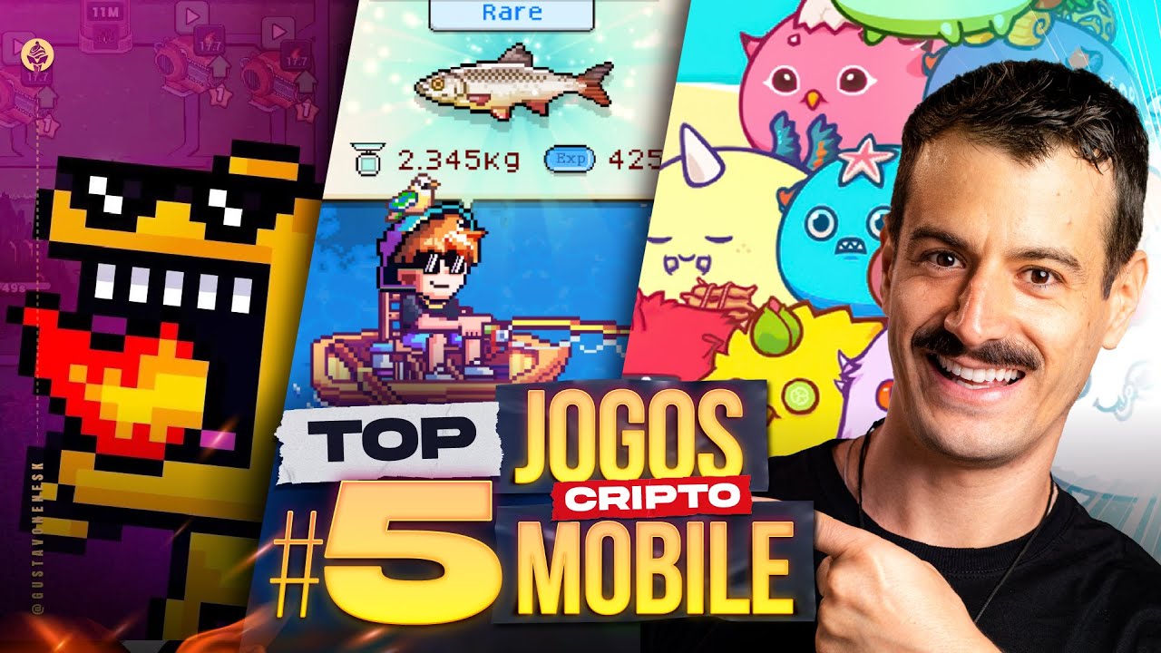 Top 5 jogos cripto de celular📱