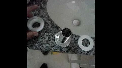 Como saber o tamanho da válvula da pia?