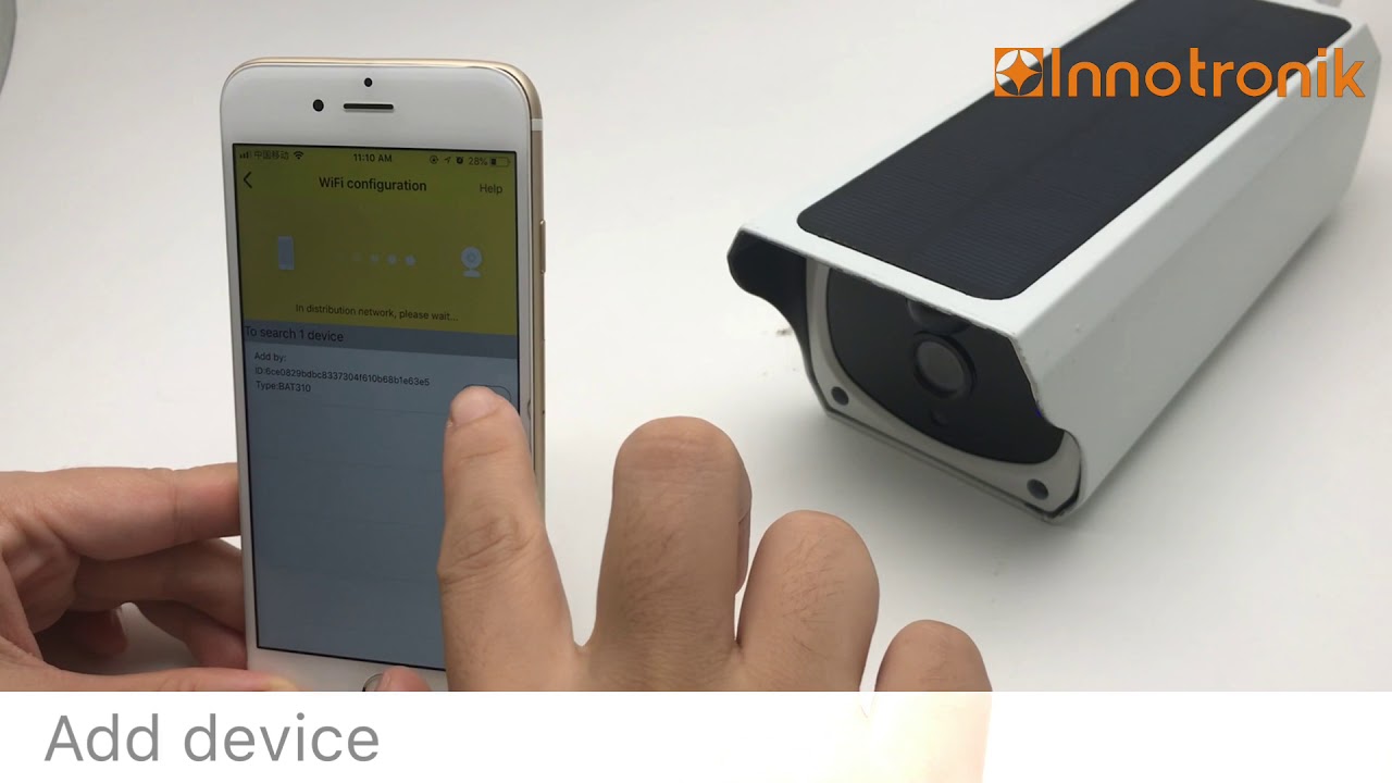 Innotronik Solar Battery Camera 