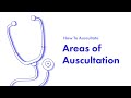 Areas of Auscultation - Learn How to Auscultate (Part 4)
