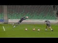 Jan Oblak full warm up before the game