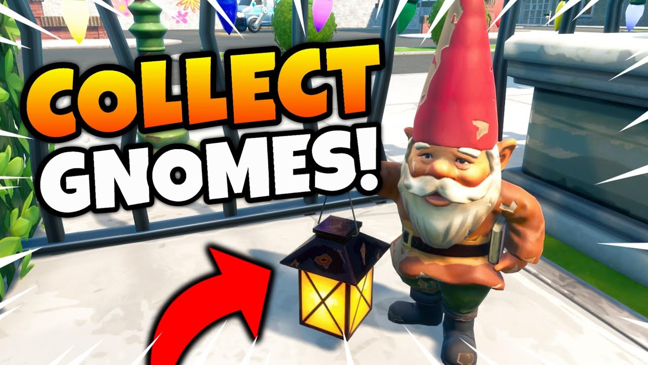 Fortnite GNOMES All Locations! Collect Gnomes from Fort Crumpet and