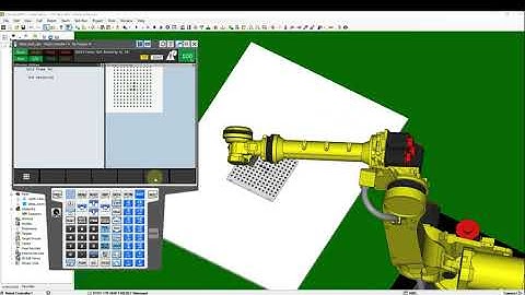 Fanuc Roboguide Tutorial : 2D Vision Multi View Vision Process.