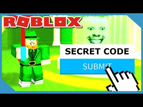 Unlocking My Secret Code In Roblox Leprechaun Simulator Youtube - codes for roblox leprechaun simulator robux promo code