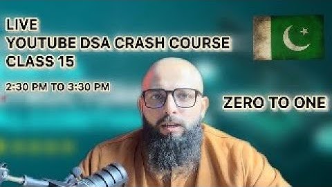 DSA Class 15 | Introduction to Data Structures & Algorithms for Beginners (Urdu/Hindi)