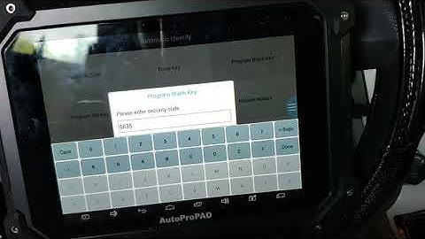 Chrysler Sebring 2007 programming  autopropad