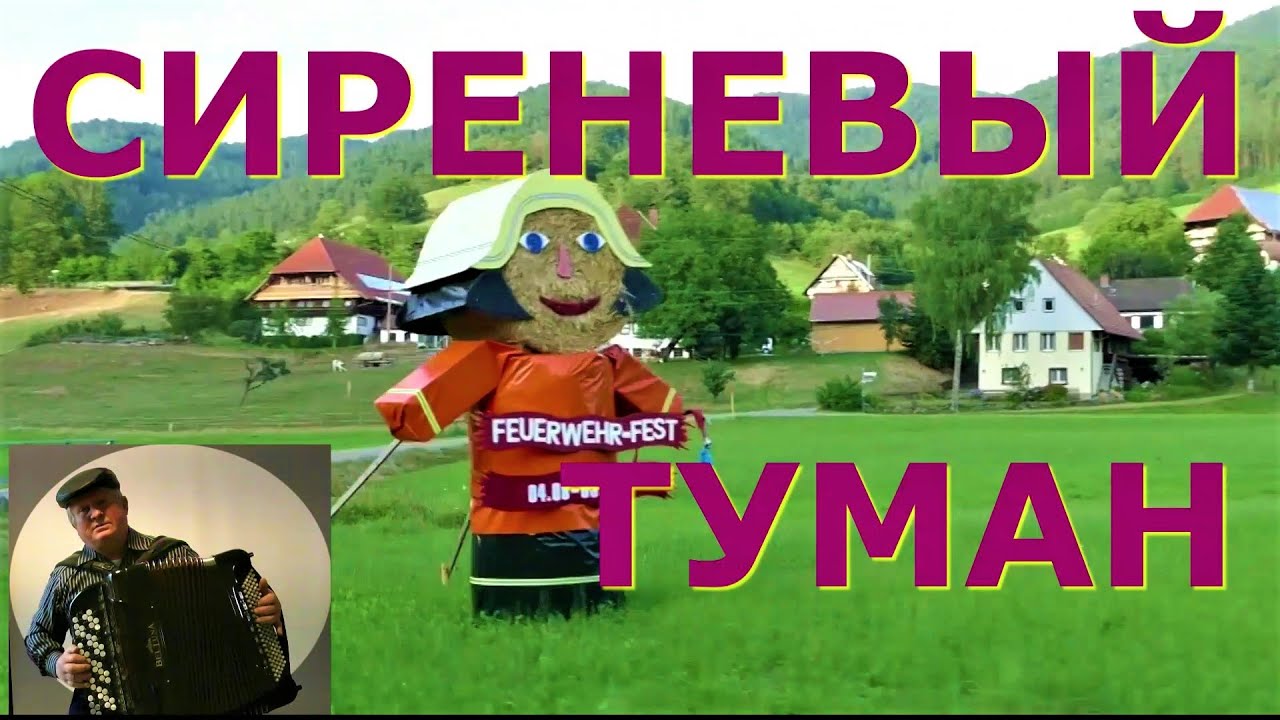 СИРЕНЕВЫЙ ТУМАН - играет СЕДОЙ БАЯНИСТ - текст песни - YouTube