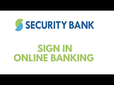 Security Bank: Sign In online Banking | Login to Security Bank Online | securitybank.com login page