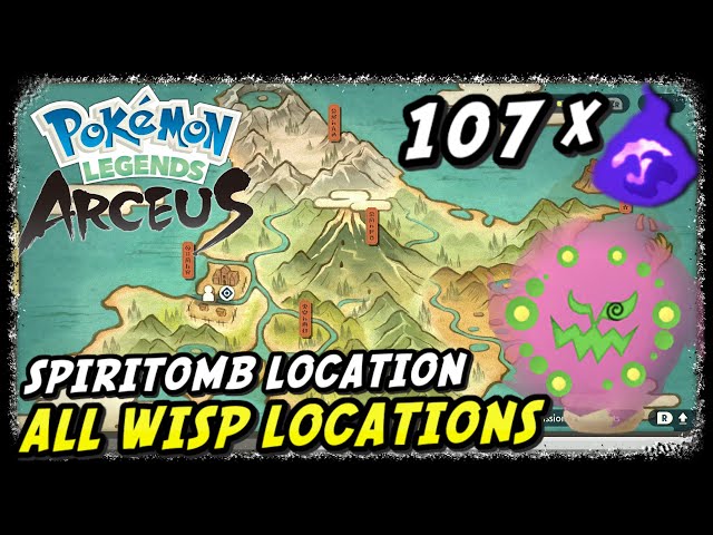 Spiritomb Wisps – Coronet Highlands