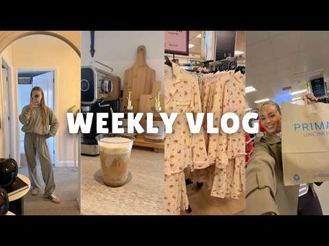 WEEKLY VLOG - B&M shop, house reset, hauls, GRWM & a shopping trip!!