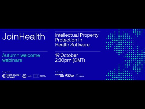 JoinHealth - Autumn welcome webinars | Intellectual Property Protection in Health Software