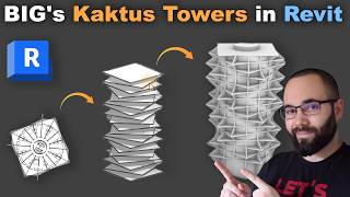BIG's Kaktus Tower in Revit Tutorial