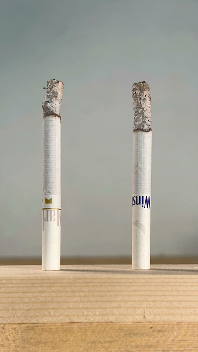 Competition between WINSTON and MARLBORO cigarettes #shorts