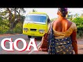 How CHEAP is GOA? पालोलेम गोवा | Bus to Agonda | Palolem Beach Hut | भारत में अमेरिकी