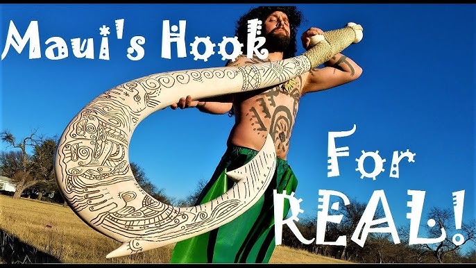 Make a Kid Size Maui's Hook From a 2x4 - Disney's Moana 