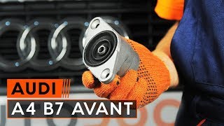 Regardez notre guide vidéo sur le dépannage Coupelle de suspension AUDI