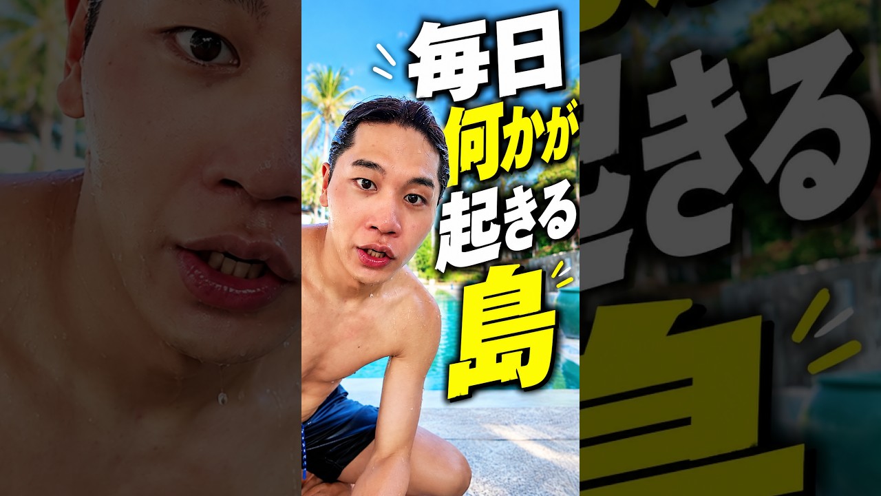 何も計画立てなくても毎日何かが起きる島。
