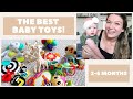 THE BEST BABY TOYS FOR A 3-6 MONTH OLD! MY BABY'S FAVORITE TOYS!