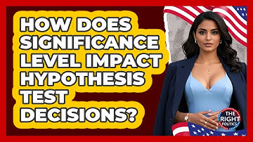How Does Significance Level Impact Hypothesis Test Decisions?