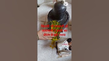 कितनी भी परशानी हो जलाधारी पे हल्दी का लेपन से करे उपायshiv puran pradeep misra ji