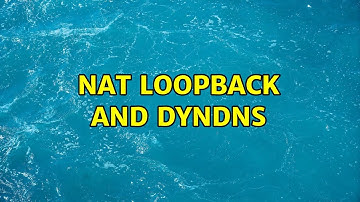 NAT loopback and DynDNS