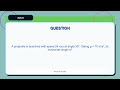 JEE Physics Practice Questions Set 0025 | Projectile Motion | Mock Test