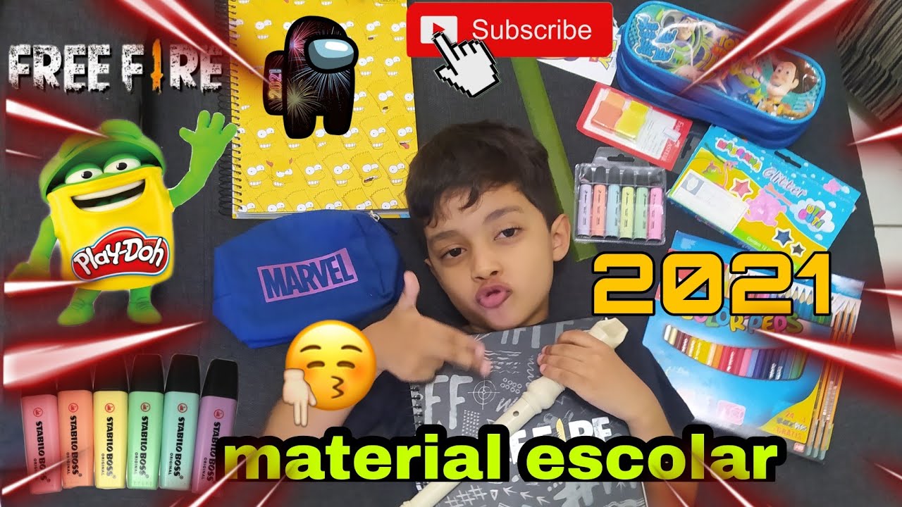 Material Escolar 2021 Volta As Aulas Com Ben Hard Games Youtube - material escolar do brawl stars