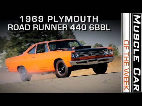 1969 1/2 Plymouth Road Runner A12 Six Barrel: Muscle Car Of The Week Video Episode 237