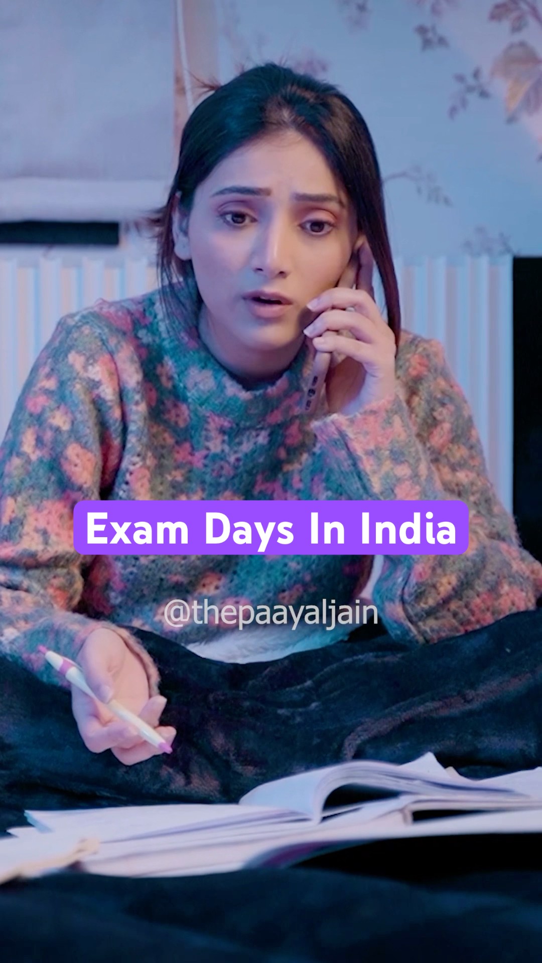 Girls During Exams | Exam Days In India |