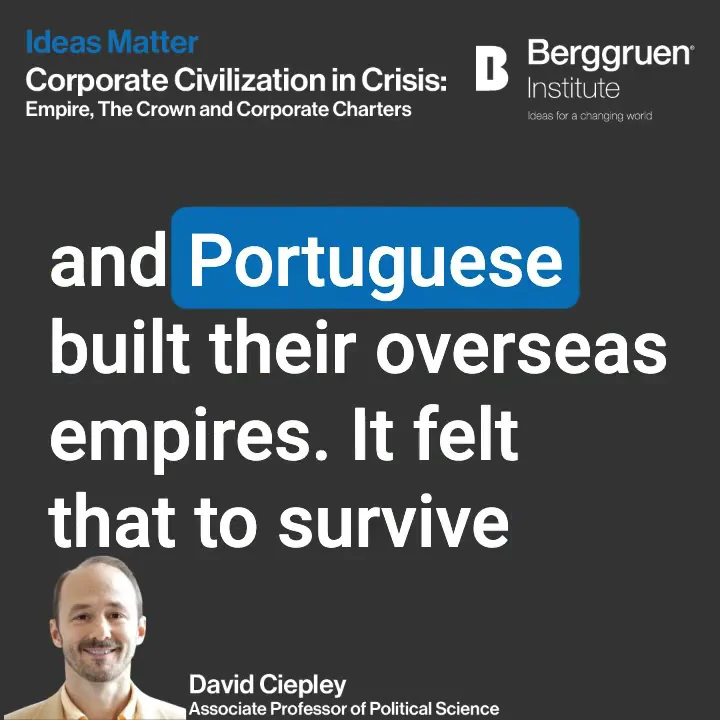 Empire, The Crown and Corporate Charters: David Ci...