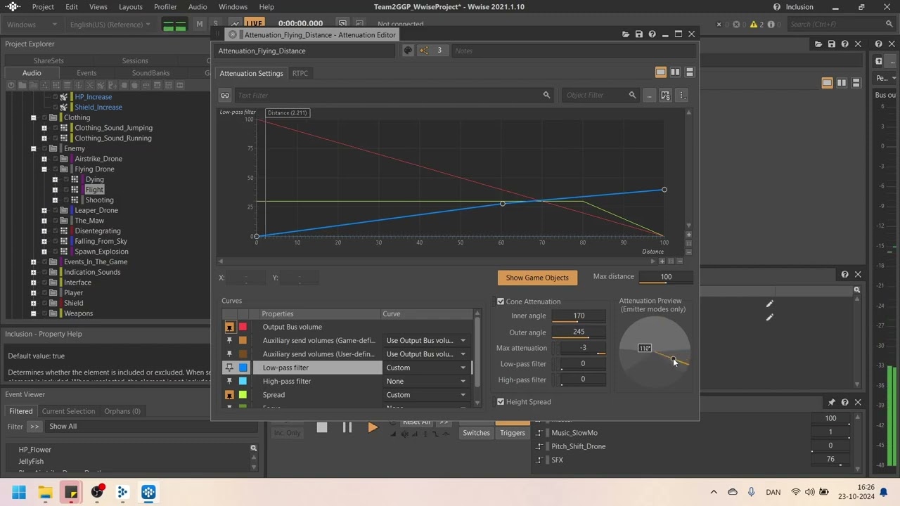 Galactic Ultra Nebula my Wwise implementation