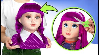 Stunning and Charming Doll Makeovers 🌟 Your Dolls Are Unique 💜
