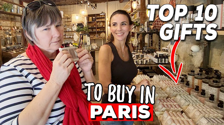 10 Hadiah & Suvenir yang BISA DIBELI di Paris (& Tempat MENEMUKANNYA)