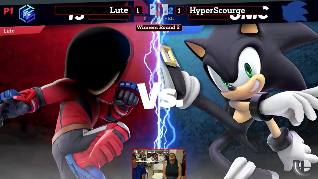Smash @ TNLG 36 - WQF - Lute (Mii Brawler) vs. HyperScourge (Cloud, Sonic) - SSBU