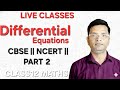 Differential equation || PART2 || CLASS12 MATHS PYQ || CBSE 2025-26 #viral #maths #iitjeemaths 