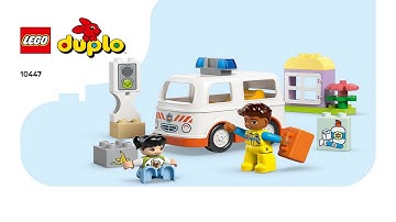 LEGO instructions - DUPLO - 10447 - Ambulance & Driver