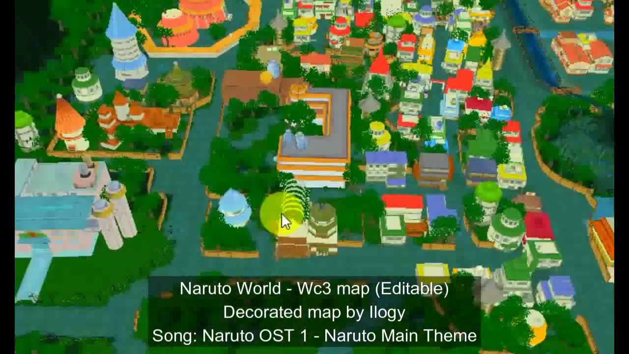 Naruto Complete Map