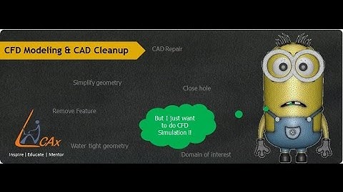 Webinar on : CAD Repair for CFD Simulation