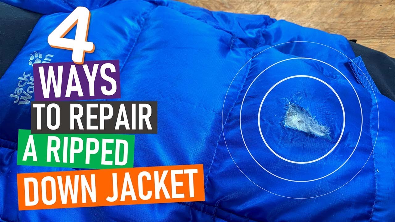 Rab  How To Patch Repair A Down Jacket 