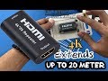 HDMI Repeater 4K UHD HDMI Female to Female HDMI Amplifier - Unboxing Indonesia