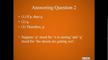 Week 1: Arguments Part III: Formal vs. Informal Validity