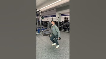 DB squat jump - continuous
