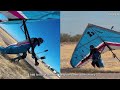 20 hang glider landings in a row (with commentary)