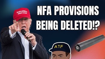 The NFA is being dismantled!  What do you need to know?