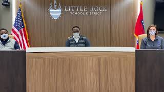 LRSD Executive Team Members Provide Update on Virtual Fridays - Coming in January