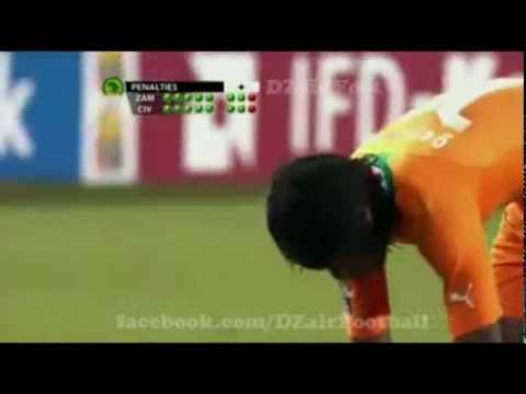 كأس إفريقيا ... ساحل العاج ضد زامبيا، ضربات الجزاء