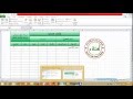 اكسل vba الجزء الآول تصميم كشف حساب نهائى بطريقة احترافية