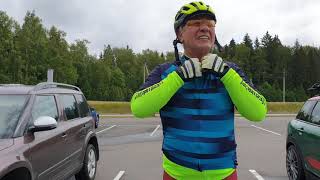 В свои 55 еще раз решил поучавствовать в групповой велогонке в Волоколамске.