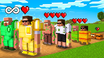 Evolving from Birth to become Strongest Golem in Minecraft...